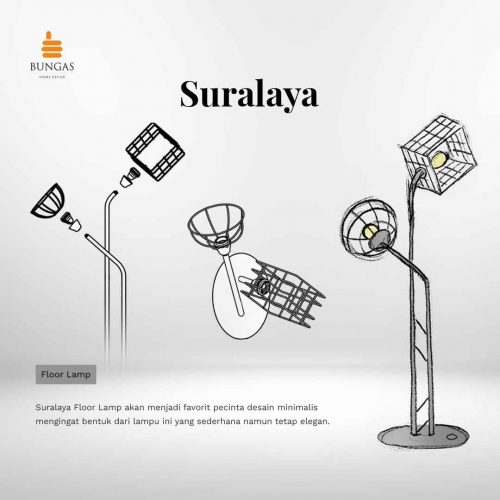 Suralaya Floor Lamp