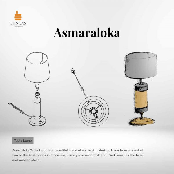 Sketch Asmaraloka Table Lamp