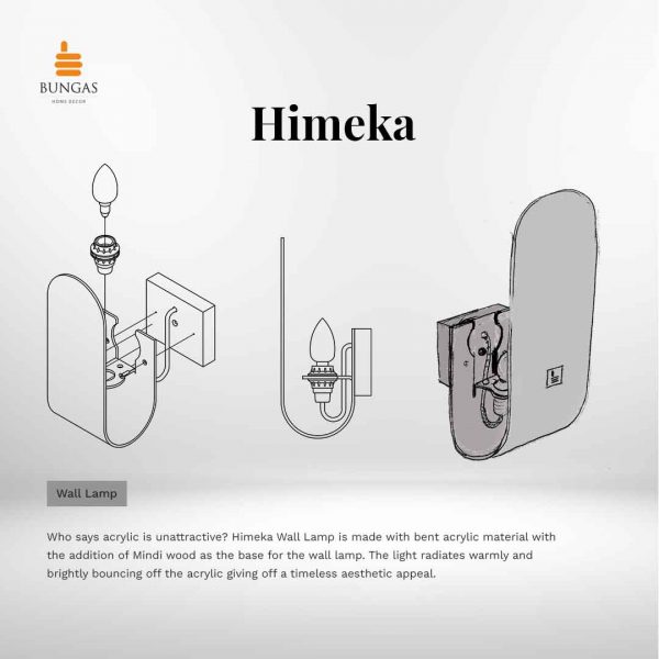 Skecth Himeka Wall lamp