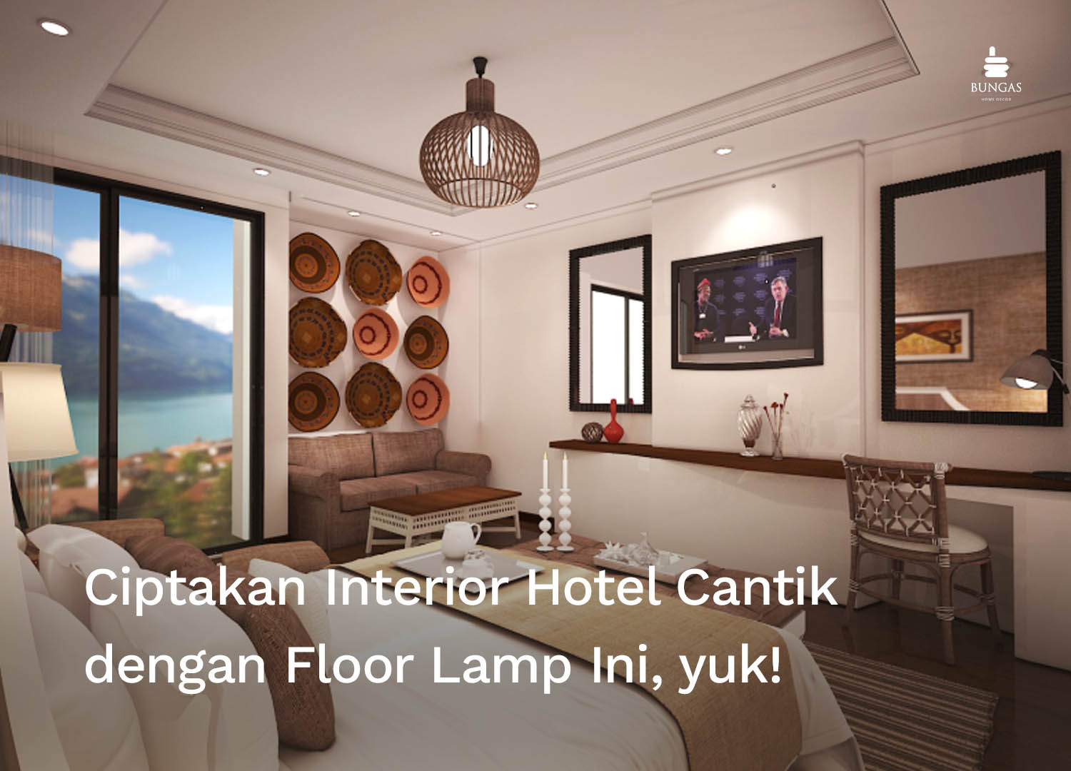 Read more about the article Ciptakan Interior Hotel Cantik dengan Floor Lamp Ini, yuk!