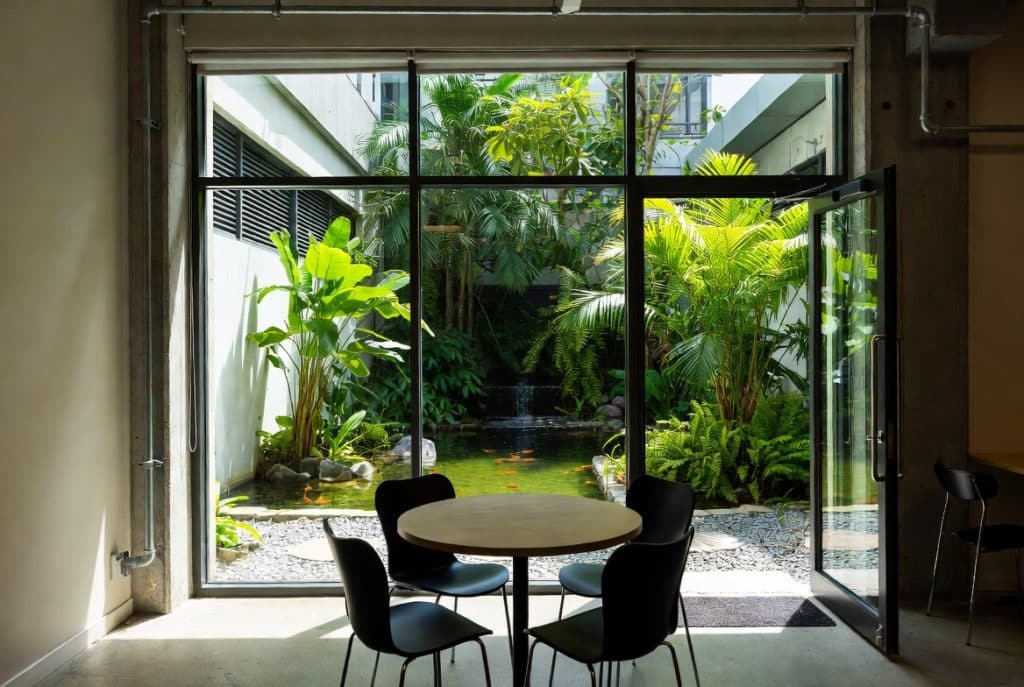 Tren Desain Taman Kantor Healing Space