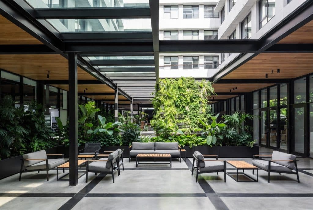 Tren Desain Taman Kantor Indoor