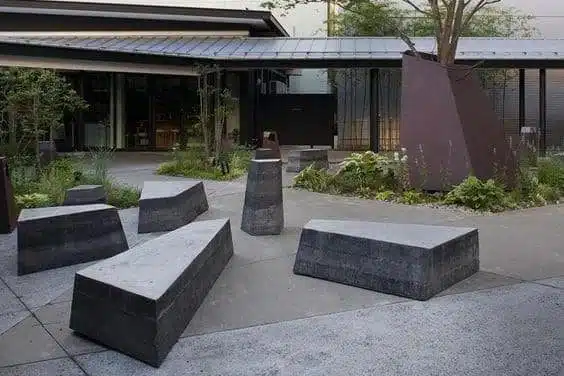 Bangku Taman Beton