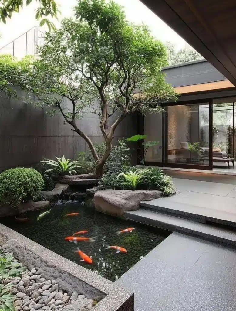 Taman Kantor Minimalis