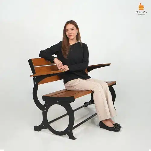 Mandala Bench Double Backrest