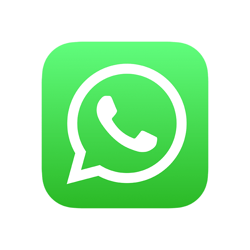 Logo WhatsApp untuk membantu audience diarahkan ke Customer Service Bungas Home Decor.