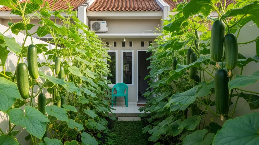 Mentimun Pekarangan Rumah